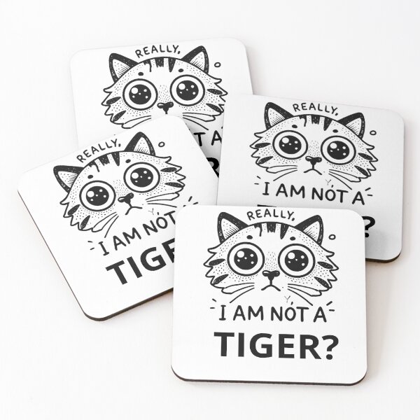 Item preview, Really, I Am Not a Tiger! designed and sold by zion_prod.