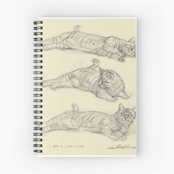 Item preview, cat resting designed and sold by LucaMilioneArt.