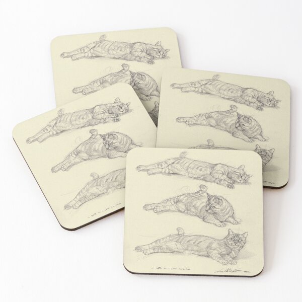 Item preview, cat resting designed and sold by LucaMilioneArt.
