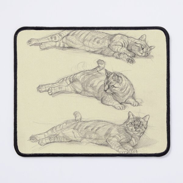 Item preview, cat resting designed and sold by LucaMilioneArt.