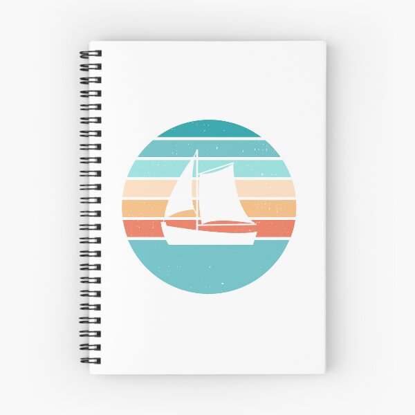 Item preview, Distressed Retro Sunset + Sailboat Design designed and sold by NataliePaskell.