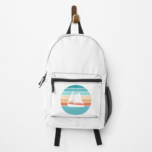 Item preview, Distressed Retro Sunset + Sailboat Design designed and sold by NataliePaskell.