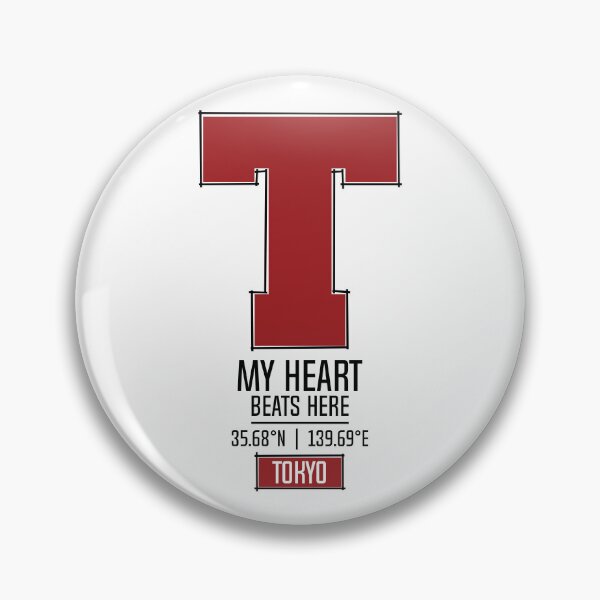 Item preview, TOKYO MY HEART BEATS HERE WHITE designed and sold by LMAGARMENTS.