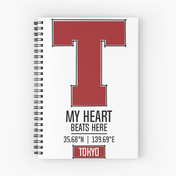 Item preview, TOKYO MY HEART BEATS HERE WHITE designed and sold by LMAGARMENTS.