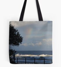 Rainbow silhouette Tote Bag
