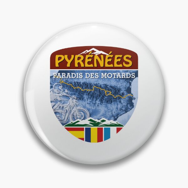 Item preview, Pyrénées | FR | Sticker designed and sold by Moppedhotel.
