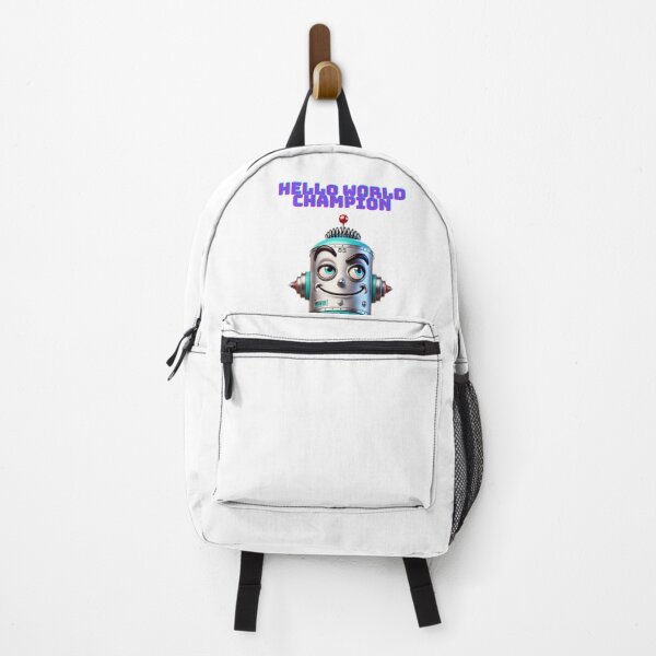 Item preview, Hello World Champion – Funny Coding Robot designed and sold by KuK Designs.