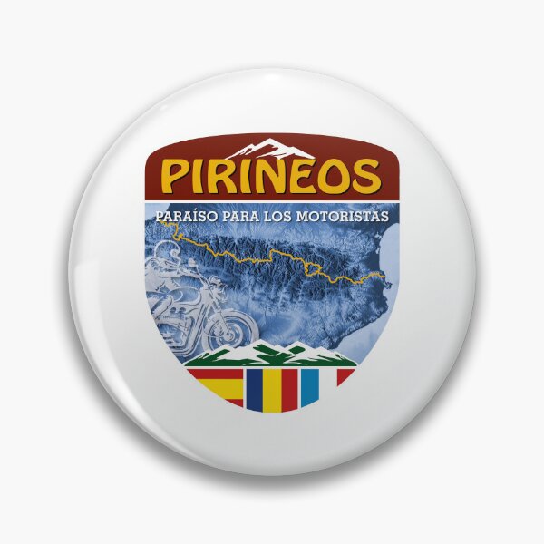 Item preview, Pirineos | ES | Pegatina designed and sold by Moppedhotel.