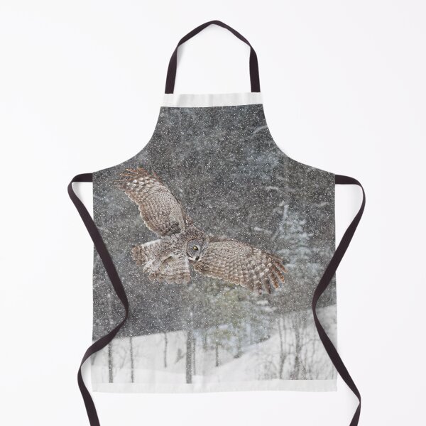 Item preview, Through the Snow - Great Grey Owl designed and sold by James Cumming.