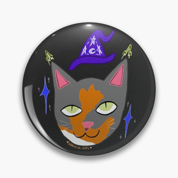 Item preview, my cat is a magical girl designed and sold by boundtotheburn.