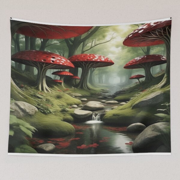 Item preview, Mushroom Forest designed and sold by Kristijan Gregoric.