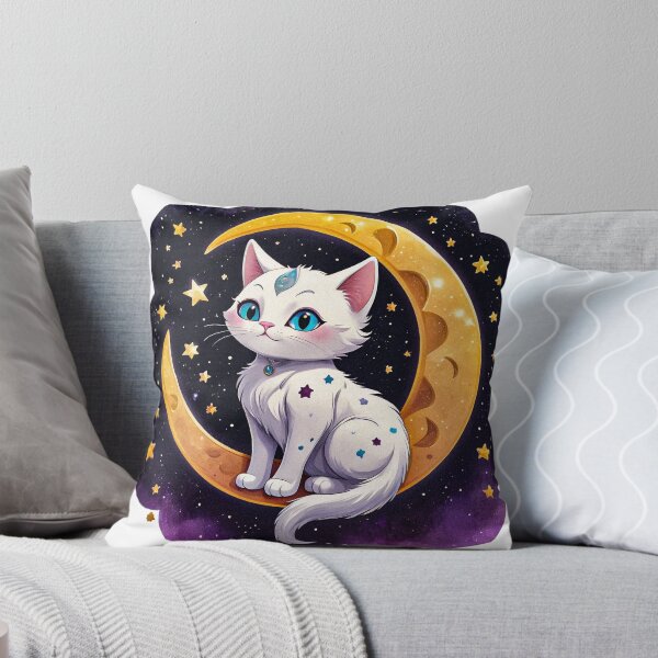 Item preview, Dreamy Cosmic Cat designed and sold by bubbleshop01.