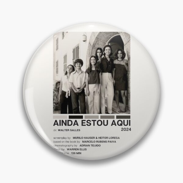 Item preview, Ainda Estou Aqui (2024) Movie Poster (PT-BR) designed and sold by YellowishCat15.