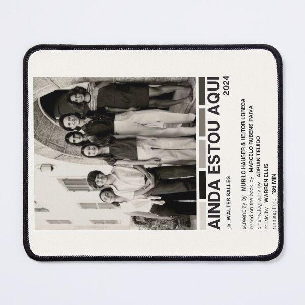 Item preview, Ainda Estou Aqui (2024) Movie Poster (PT-BR) designed and sold by YellowishCat15.