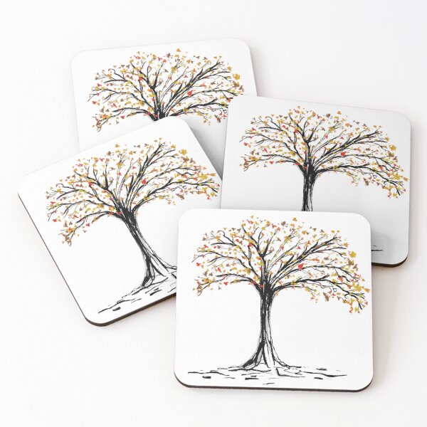 Item preview, Autumn Tree, orange leaves tree designed and sold by KSPillustration.
