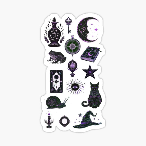 Item preview, black stickers designed and sold by Ella Merry.
