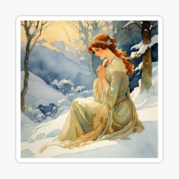 The Frozen Heart Sticker
