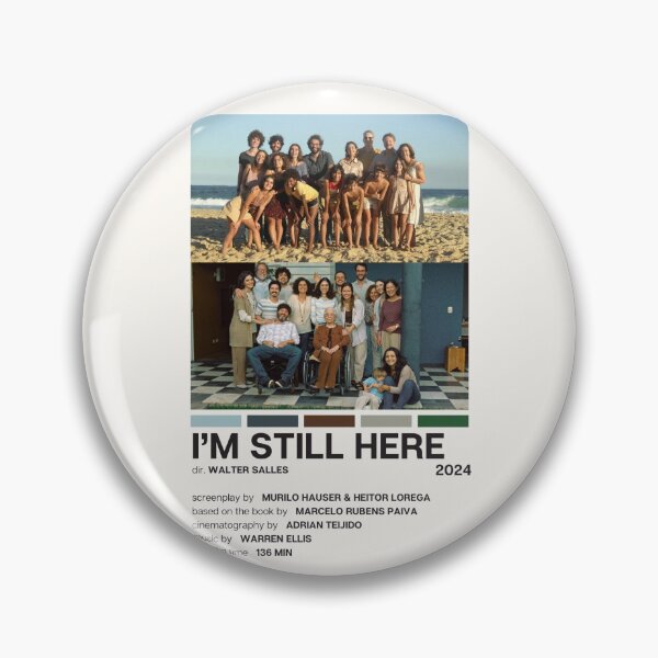 Item preview, I'm Still Here (2024) Movie Poster (ENG) designed and sold by YellowishCat15.