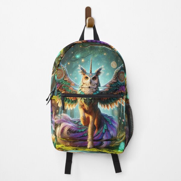 Item preview, Majestic Owlicorn Guardian of the Enchanted Realm designed and sold by Fantasy Horseys.