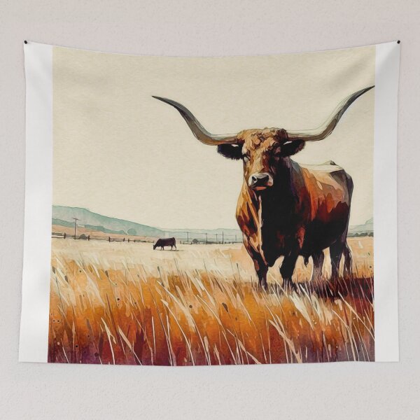 Item preview,  The  Longhorn Bull#2 designed and sold by Helios Be. Lavsh.