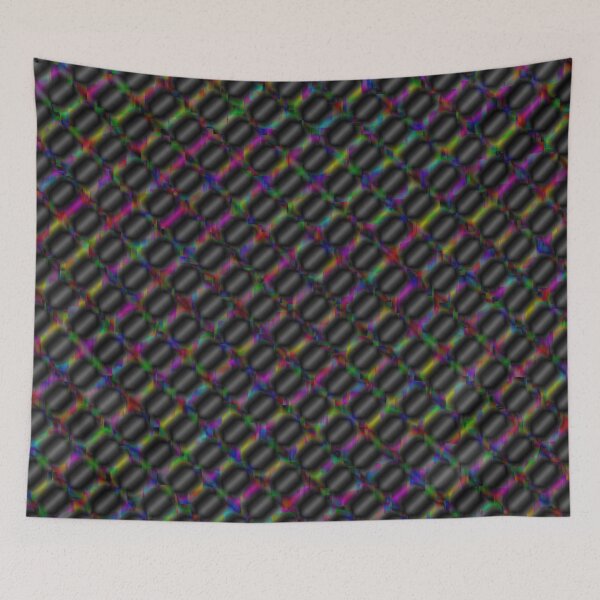 Item preview, Rainbow Grey Grid II  designed and sold by jartcreations.