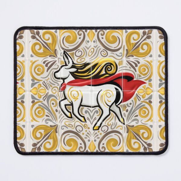 Item preview, Into the Woods Broadway Art – Spanish Tile Fairy Tale Pattern designed and sold by PricklyBearArt.