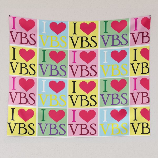 Artikelvorschau, I (Herz) VBS Bunt 4 sq entworfen und verkauft von blessitshop.