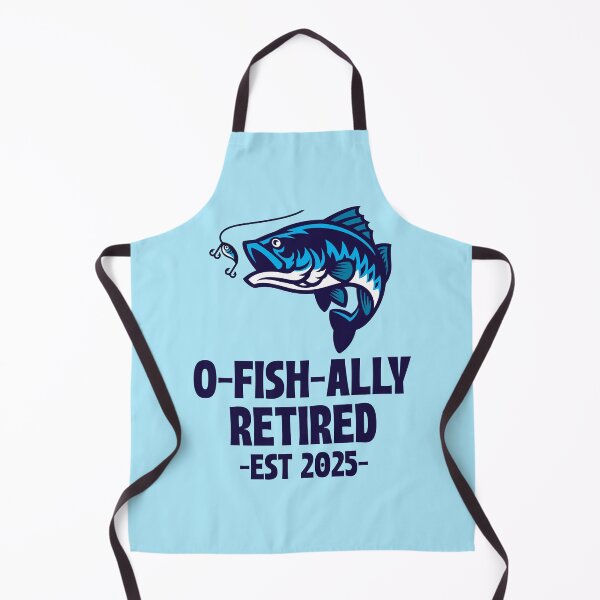 Item preview, O-fish-ally retired est 2025 designed and sold by 87-Aesthetics.