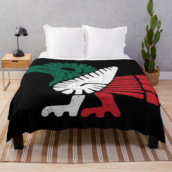 Item preview, Mexico Flag - Mexican Eagle Aztec Style designed and sold by Blok45.