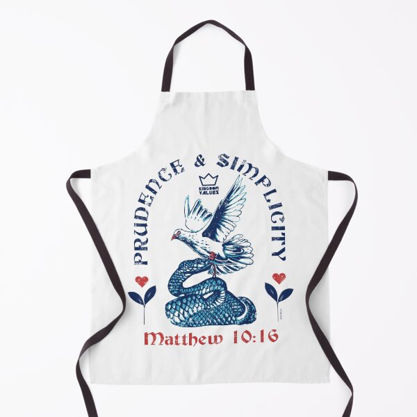 Item preview, Prudence and Simplicity Serpent and Dove Christian Bible Verse designed and sold by kingdomvalues.