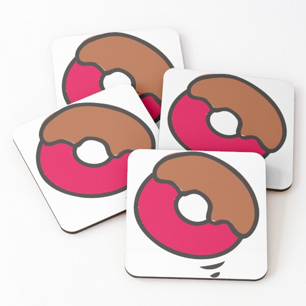 Item preview, "Chocolate and Red Donut - Vibrant and Sweet Design" designed and sold by Carolina Carvajal.