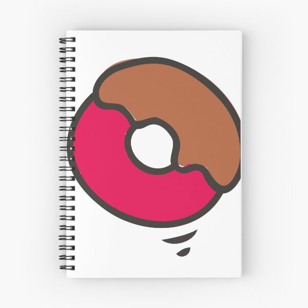 Item preview, "Chocolate and Red Donut - Vibrant and Sweet Design" designed and sold by Carolina Carvajal.
