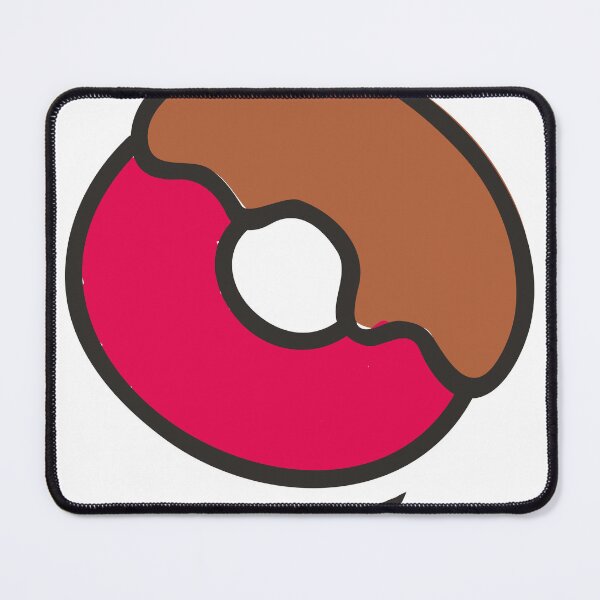 Item preview, "Chocolate and Red Donut - Vibrant and Sweet Design" designed and sold by Carolina Carvajal.