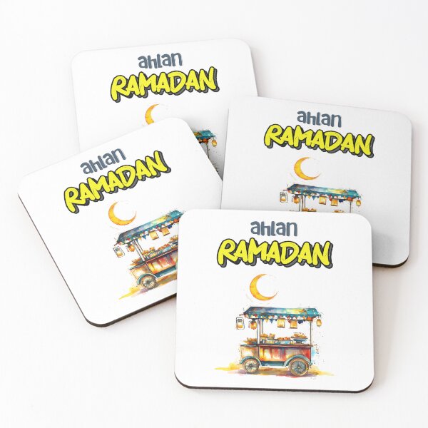 Item preview, Ramadan Arabian Street Food Cart | A Taste of Tradition Under the Lantern Light designed and sold by FUNqoosh.