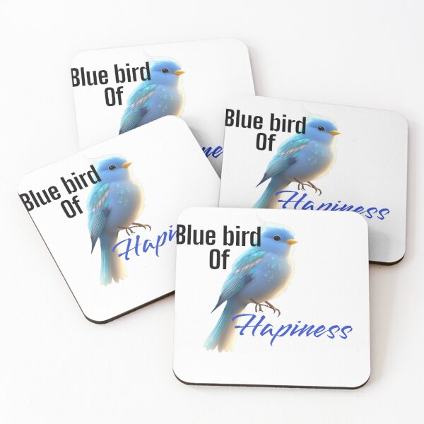 Item preview, blue bird of friendliness hapiness designed and sold by Flashmarkett.