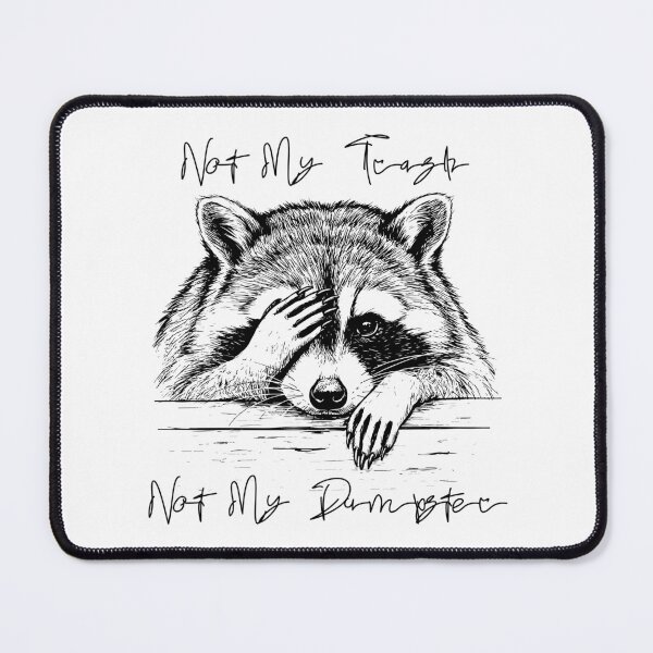 Item preview, Not My Trash Not My Dumpster Sublimation Design - PNG & SVG Files for Funny Shirt Graphics designed and sold by rich4Design.