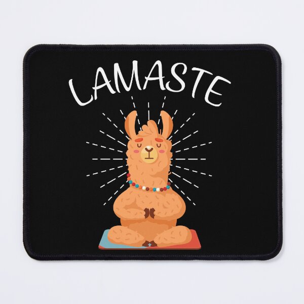 Item preview, Lamaste – Funny Lama in Meditation designed and sold by AlameaDesign.