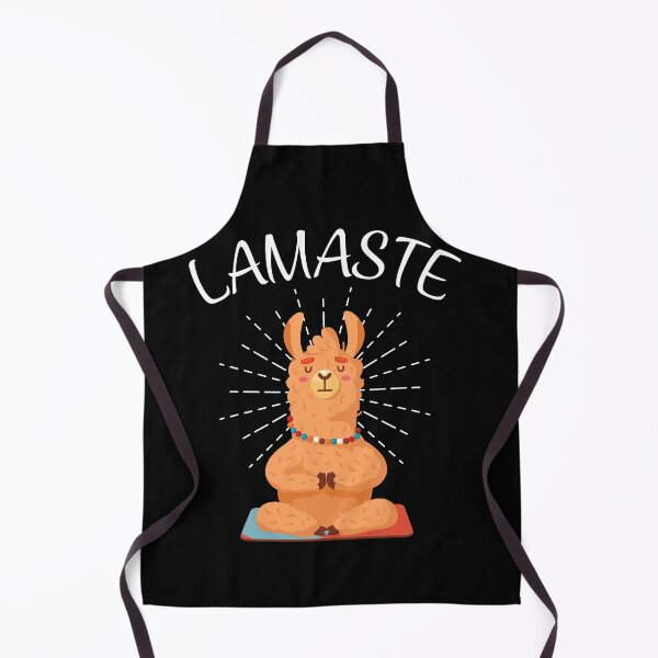 Item preview, Lamaste – Funny Lama in Meditation designed and sold by AlameaDesign.