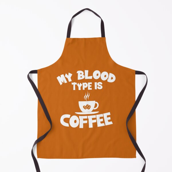 Item preview, My Blood Type Is Coffee. Funny Coffee Quote. Coffee Lover designed and sold by DesignHouse07.