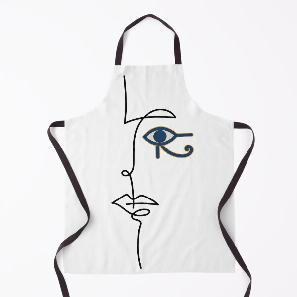 Item preview, Horus Face - One Line Art - Minimal Line Art Drawing designed and sold by One-Line-Artist.