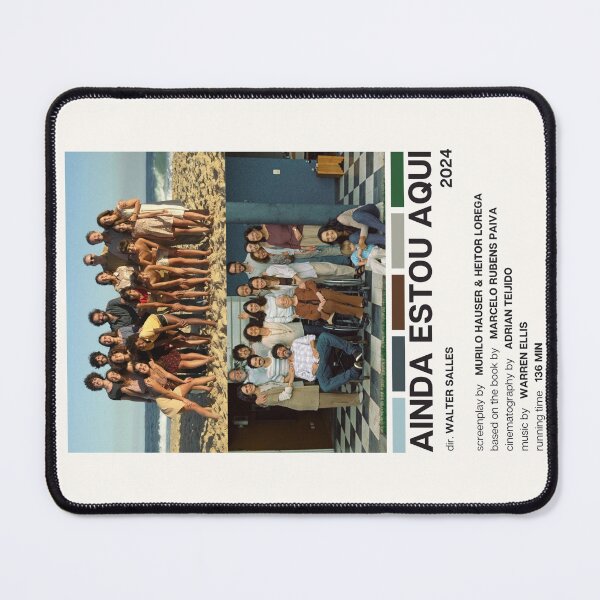 Item preview, Ainda Estou Aqui (2024) Movie Poster (PT-BR) designed and sold by YellowishCat15.