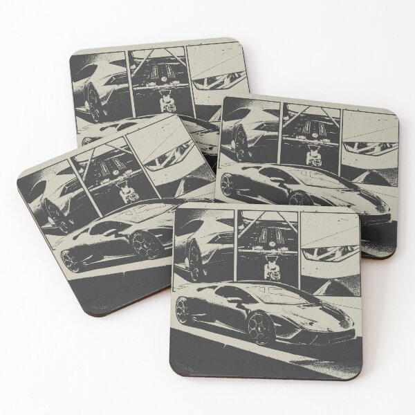 Item preview, Lamborghini Huracan Retro Style designed and sold by aliigal.