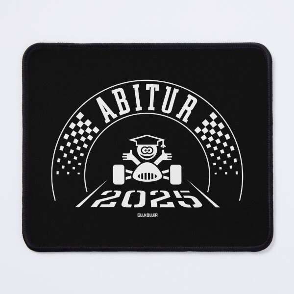 Item preview, Abitur 2025 (high school graduate / Abitur / university entrance qualification / finish line / white) designed and sold by Roderix.