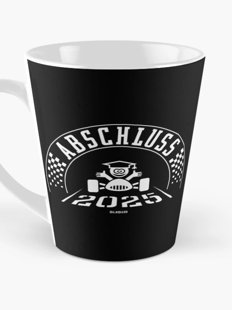Thumbnail 3 of 4, Coffee Mug, Graduation 2025 (Graduation / Finish Line / White) designed and sold by Roderix.