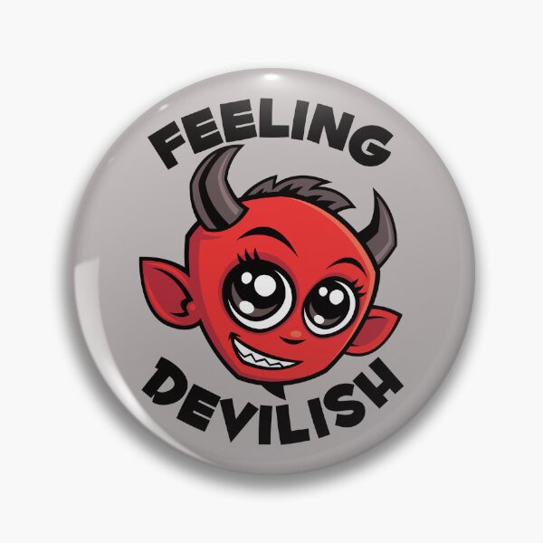 Item preview, Feeling Devilish Cute Smiling Devil designed and sold by fizzgig.