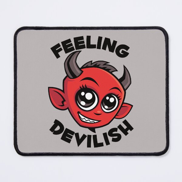 Item preview, Feeling Devilish Cute Smiling Devil designed and sold by fizzgig.