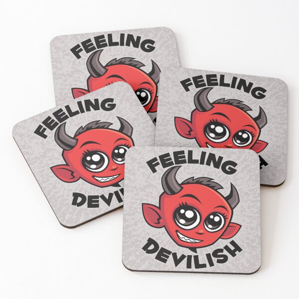 Item preview, Feeling Devilish Cute Smiling Devil designed and sold by fizzgig.