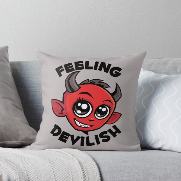 Item preview, Feeling Devilish Cute Smiling Devil designed and sold by fizzgig.