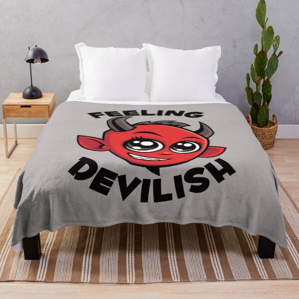Item preview, Feeling Devilish Cute Smiling Devil designed and sold by fizzgig.