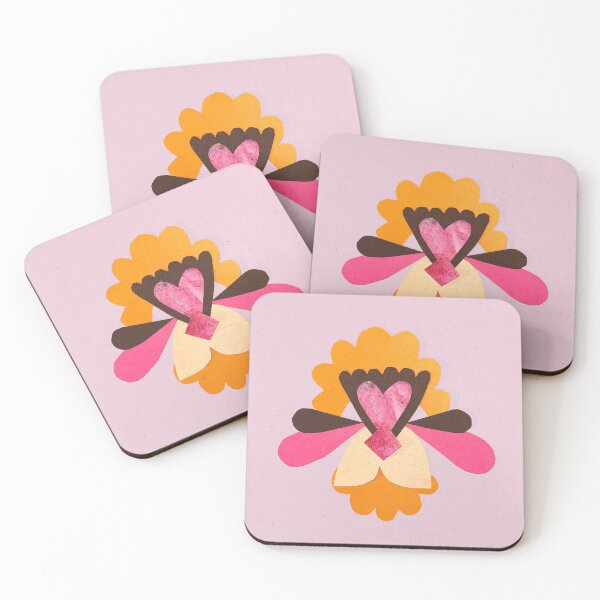 Item preview, Handmade collage floral motif designed and sold by Maia Grecco.